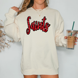Saints Crackle Cursive Teams Digital Download