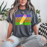 Seventh Grade Bookworm Repeat Solid Pencil Digital Download
