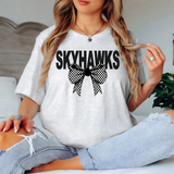 Skyhawks Coquette Checker Bow Digital Download