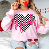 Skyhawks Valentine Checker Heart Digital Download
