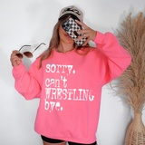 Sorry Can't Wrestling Bye Mystery White Digital Download
