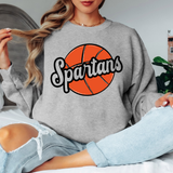 Spartans Retro Basketball Digital Download
