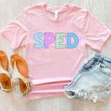 SPED Bookworm Back to School Pastel Colors Digital Download