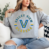 Valley View Blazers Circle Teams Digital Download