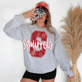 Squirrels Stripes Varsity Team Digital Download