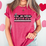 Teacher Black & White Hearts Digital Download