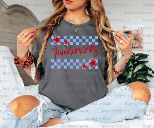 Thunderbirds Checker Star Digital Download