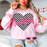 Thunderbirds Valentine Checker Heart Digital Download