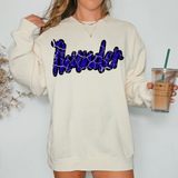 Thunder Crackle Cursive Teams Digital Download