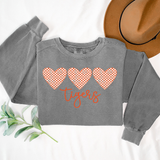 Tigers Checker Heart Trio Digital Download
