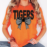 Tigers Coquette Checker Bow Digital Download