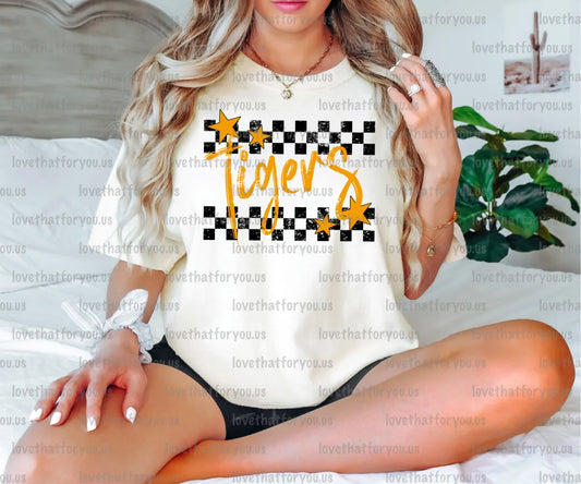 Tigers Checker Star Digital Download