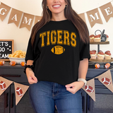 Arched Tigers Football PNG Digital Download