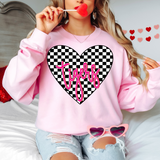 Tigers Valentine Checker Heart Digital Download