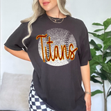 Titans Baseball Halftone Digital Download