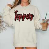 Toppers Crackle Cursive Teams Digital Download