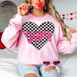 Toppers Valentine Checker Heart Digital Download