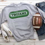 Trojans Retro Team Oval Digital Download