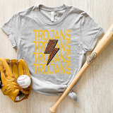 Trojans Baseball Bolt Digital Download