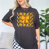 Vikings Basketball Bow Team Repeat Gold Digital Download