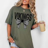Vikings Coquette Checker Bow Digital Download