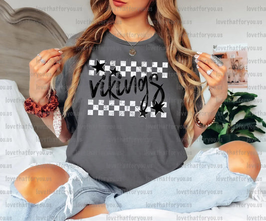 Vikings Checker Star Digital Download