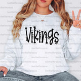 VIkings Dotted Doodle Digital Download