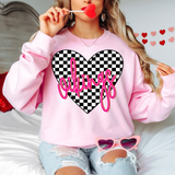 Vikings Valentine Checker Heart Digital Download
