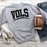 Vols Black Football Arched Digital Download