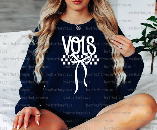 Vols Simple Bow PNG Digital Download