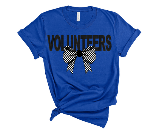 Volunteers Coquette Checker Bow Digital Download