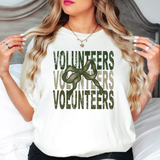 Volunteers Repeat Camo Green Bow Digital Download