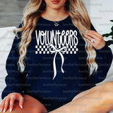 Volunteers Simple Bow PNG Digital Download