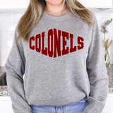 Colonels Warped Two Color Game Day Digital Download