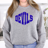 Devils Warped Two Color Game Day Digital Download