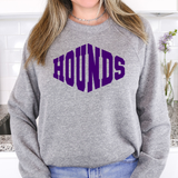 Hounds Warped Two Color Game Day Digital Download