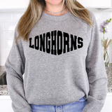 Longhorns Warped Two Color Game Day Digital Download