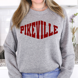 Pikeville Warped Two Color Game Day Digital Download