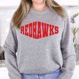 Red Hawks Warped Two Color Game Day Digital Download
