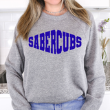 Sabercubs Warped Two Color Game Day Digital Download