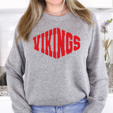Vikings Warped Two Color Game Day Digital Download