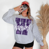 Warriors Stripes Varsity Team Digital Download