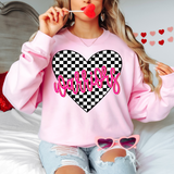 Warriors Valentine Checker Heart Digital Download