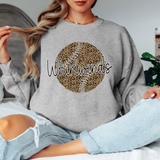 Whirlwinds Leopard Baseball Black & White Digital Download