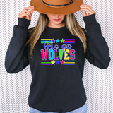 Wolves Lets Go Multi Color Digital Download