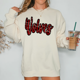 Wolves Crackle Cursive Teams Digital Download