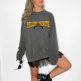 Yellow Jackets Team Arch with Bow Gold/Black Digital Download