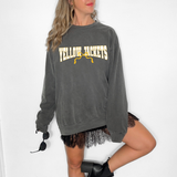 Yellow Jackets Team Arch with Bow White/Gold Digital Download