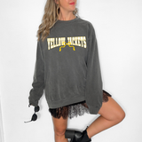 Yellow Jackets Team Arch with Bow White/Yellow Digital Download