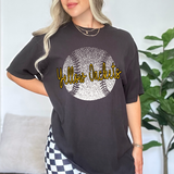 Yellow Jackets Gold Baseball Halftone Digital Download